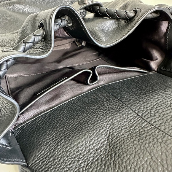 Rag&Bone Walker Black Leather Backpack - Picture 6 of 11